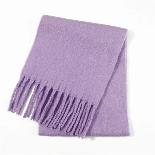 Gwendaira | Luxe Kasjmier Dames Sjaal met Franjes