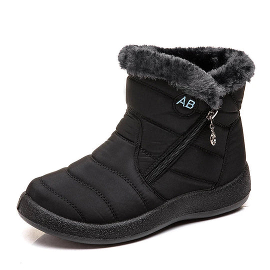 Floravie | Dameswinterlaarzen met Ritssluiting