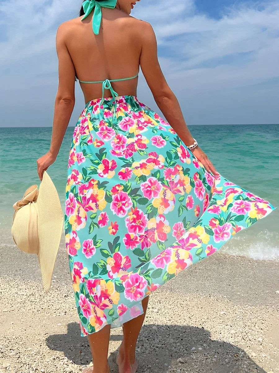 Amarelle | Halter Bikini Set met Rok