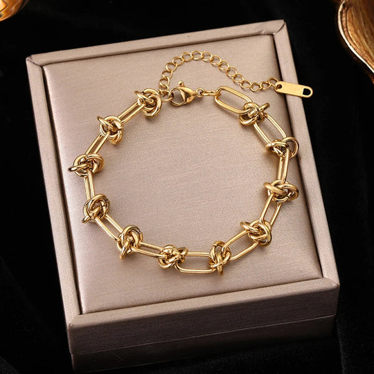 Sofie | Verguld Rvs Armband