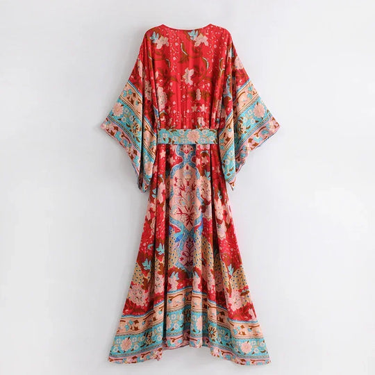 Sienya | Boho Kimono Jurk
