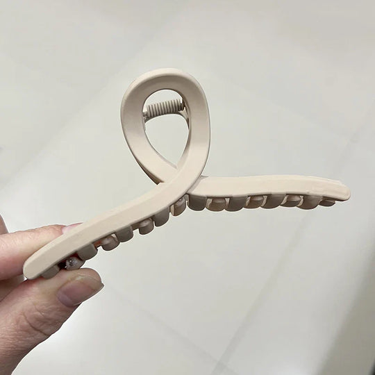 Stijlvolle Acryl Haarspeld in Geometrisch Ontwerp
