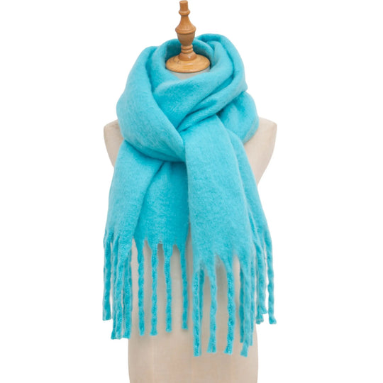 Gwendaira | Luxe Kasjmier Dames Sjaal met Franjes