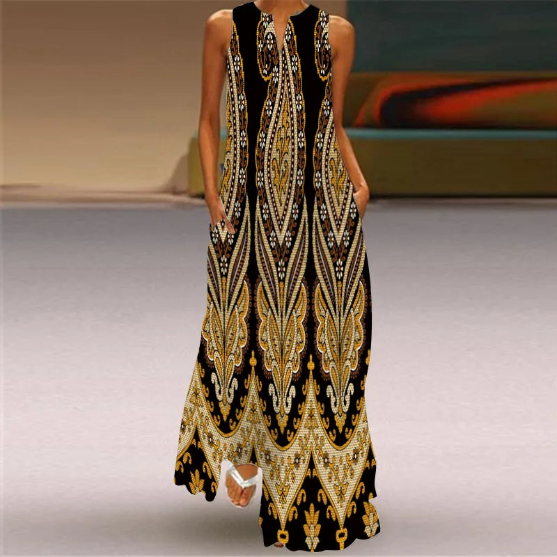 Kaia | Boho zomer maxi-jurk