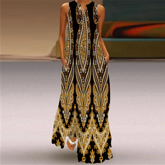 Kaia | Boho zomer maxi-jurk