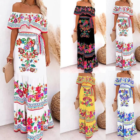 Mime | Zomer Boho Maxi-jurk