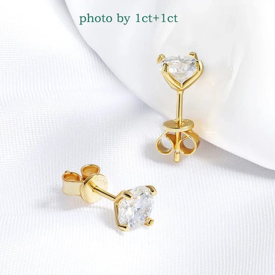 Steffi | Moissanite Oorbellen