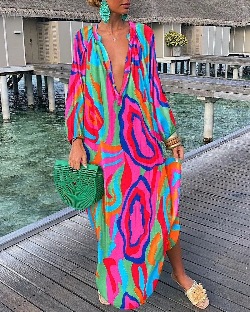 Judelyn |  Zomerse Boho Maxi Jurk