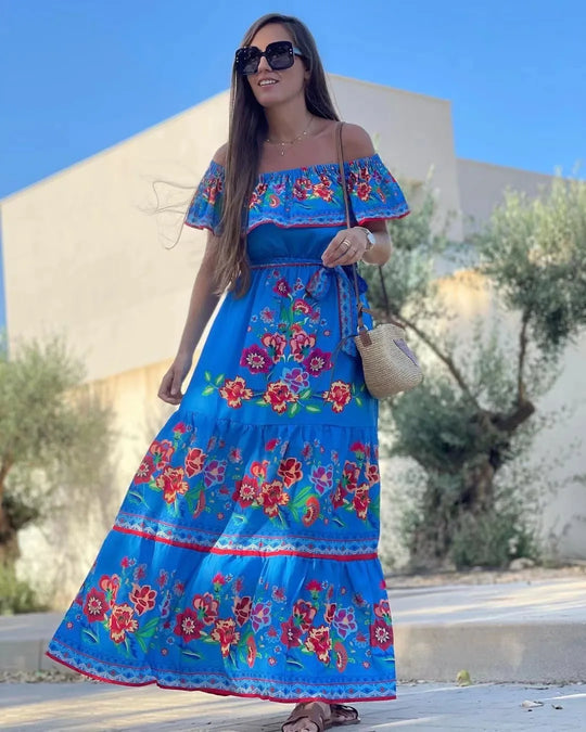Mime | Zomer Boho Maxi-jurk
