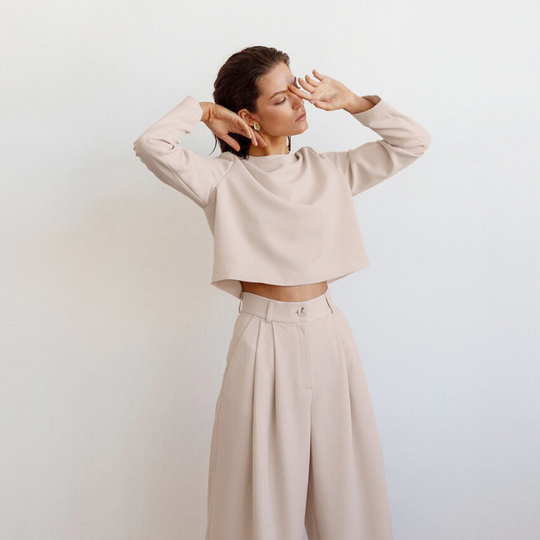 Gretchen | Losse set van lange mouwen en broeken