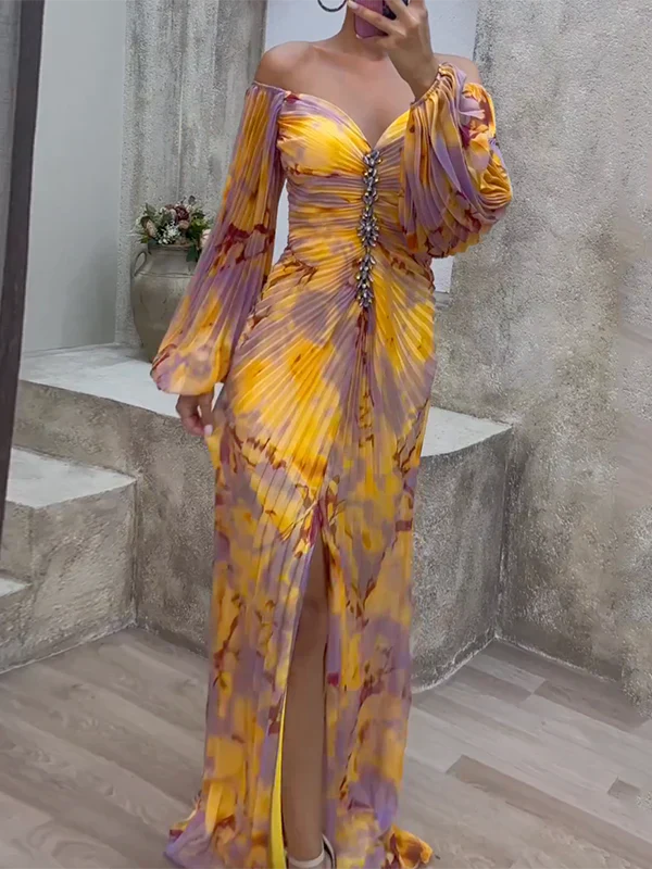 Ágata - Elegante Jurk met V-Hals