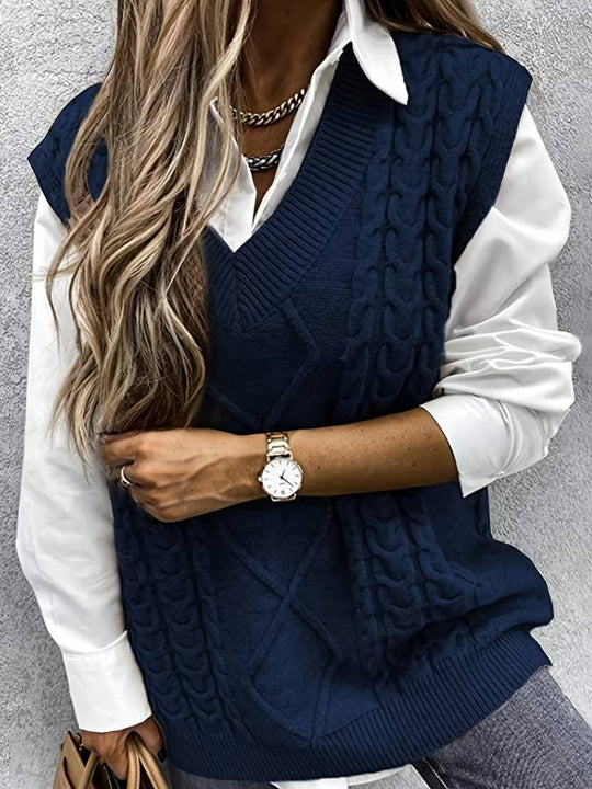 Stellna | Dames Gebreide Vest | Winter