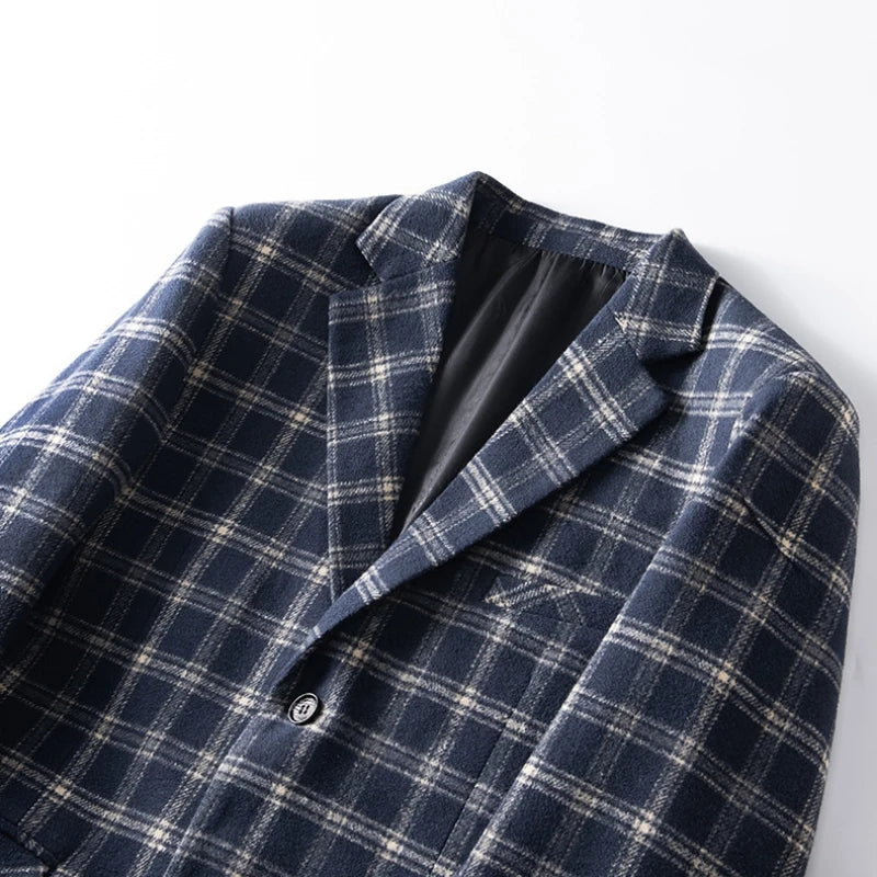 Lothar | Casual Geruite Blazer