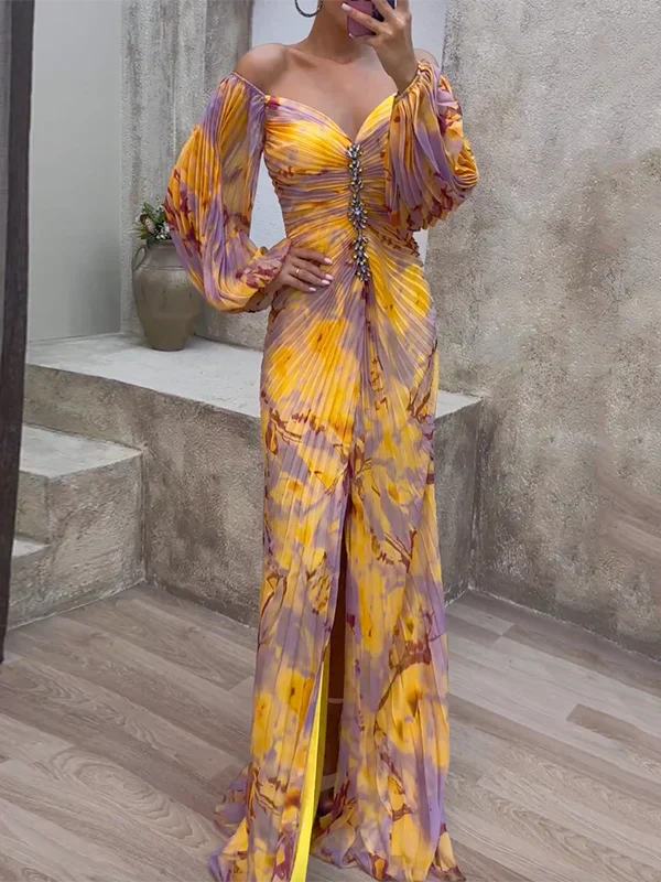Ágata - Elegante Jurk met V-Hals
