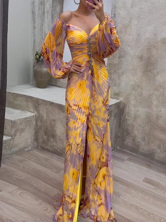 Ágata - Elegante Jurk met V-Hals