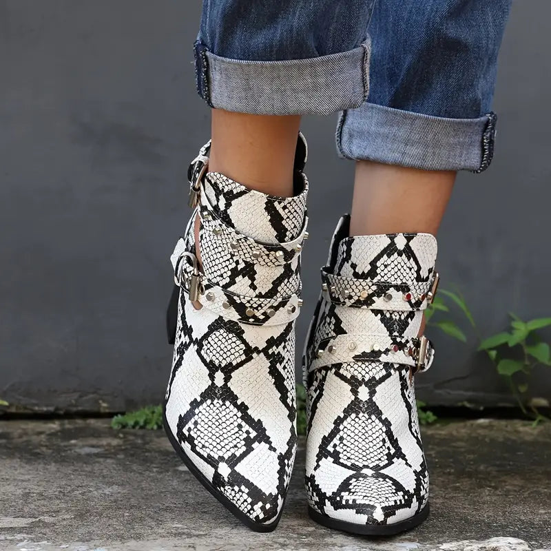 Freyal | Dames Enkelboots | Hakken