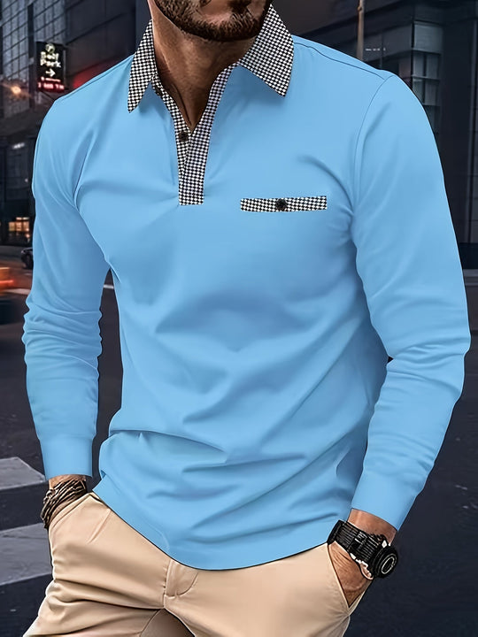 Derick | Stijlvol herenpoloshirt voor vrijetijd en bijzondere gelegenheden