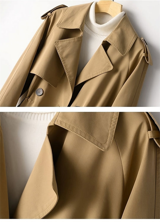 Marissa | Dames Trenchcoat | Lang