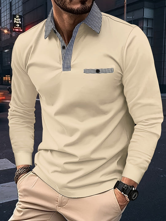 Derick | Stijlvol herenpoloshirt voor vrijetijd en bijzondere gelegenheden