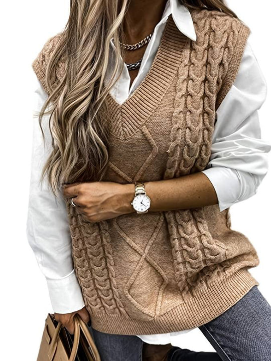 Stellna | Dames Gebreide Vest | Winter