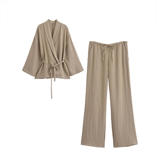Himawari | Moderne Dames Tweedelige Set