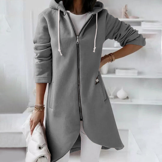 Amalian | Dames Rits Vest | Lang