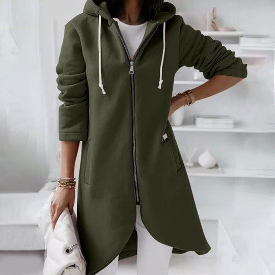 Amalian | Dames Rits Vest | Lang