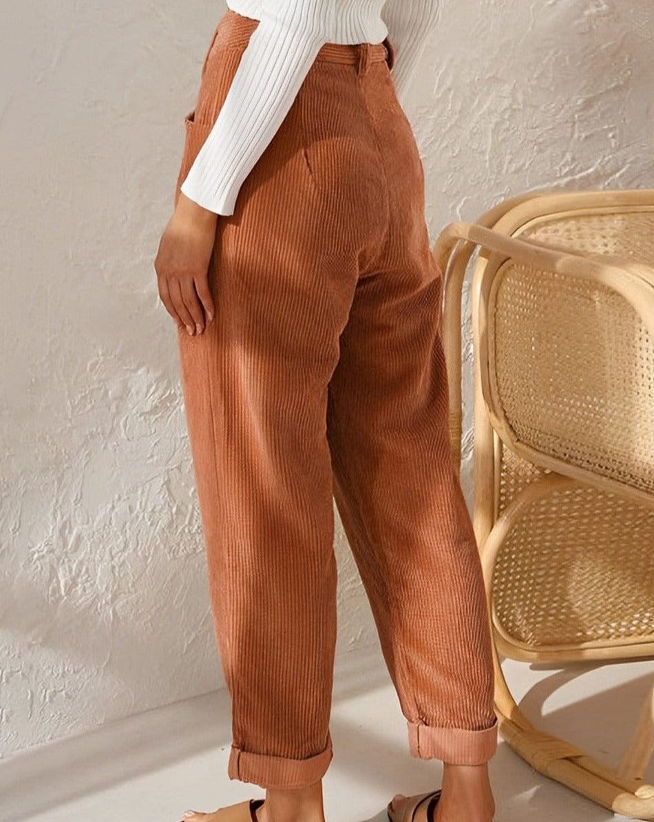 Julia | Elegante corduroy broek